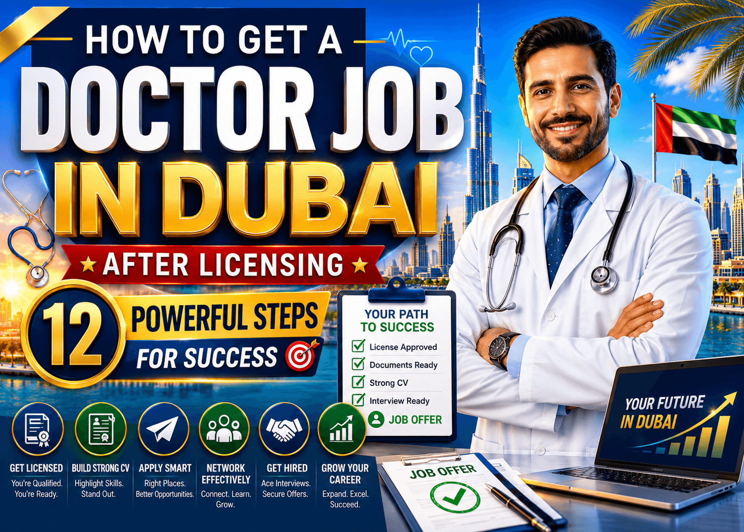How Doctors Can Find a Job in Dubai After Licensing