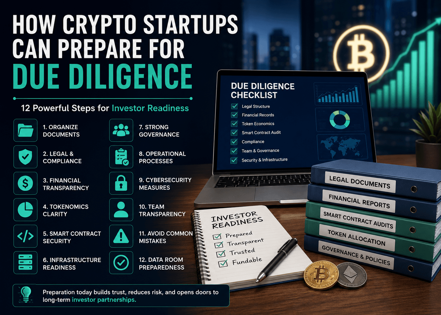 How Crypto Startups Can Prepare for Due Diligence in the UAE