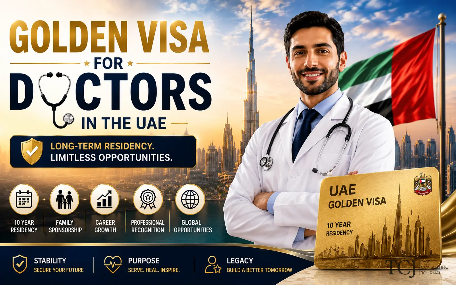 Golden Visa for Doctors in the UAE: Eligibility, Benefits, and Application Steps