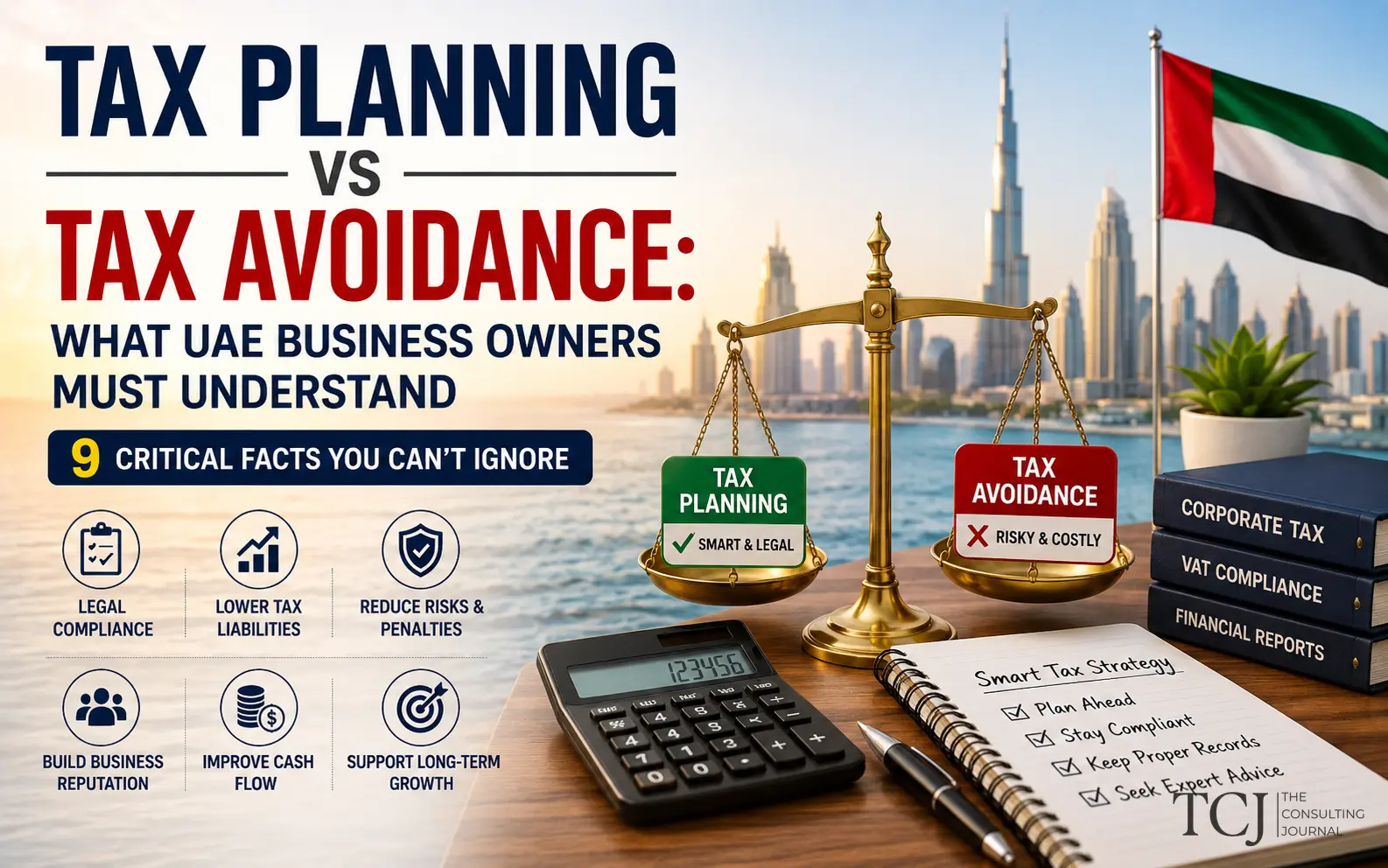 Tax Planning vs Tax Avoidance in the UAE: What Business Owners Must Know