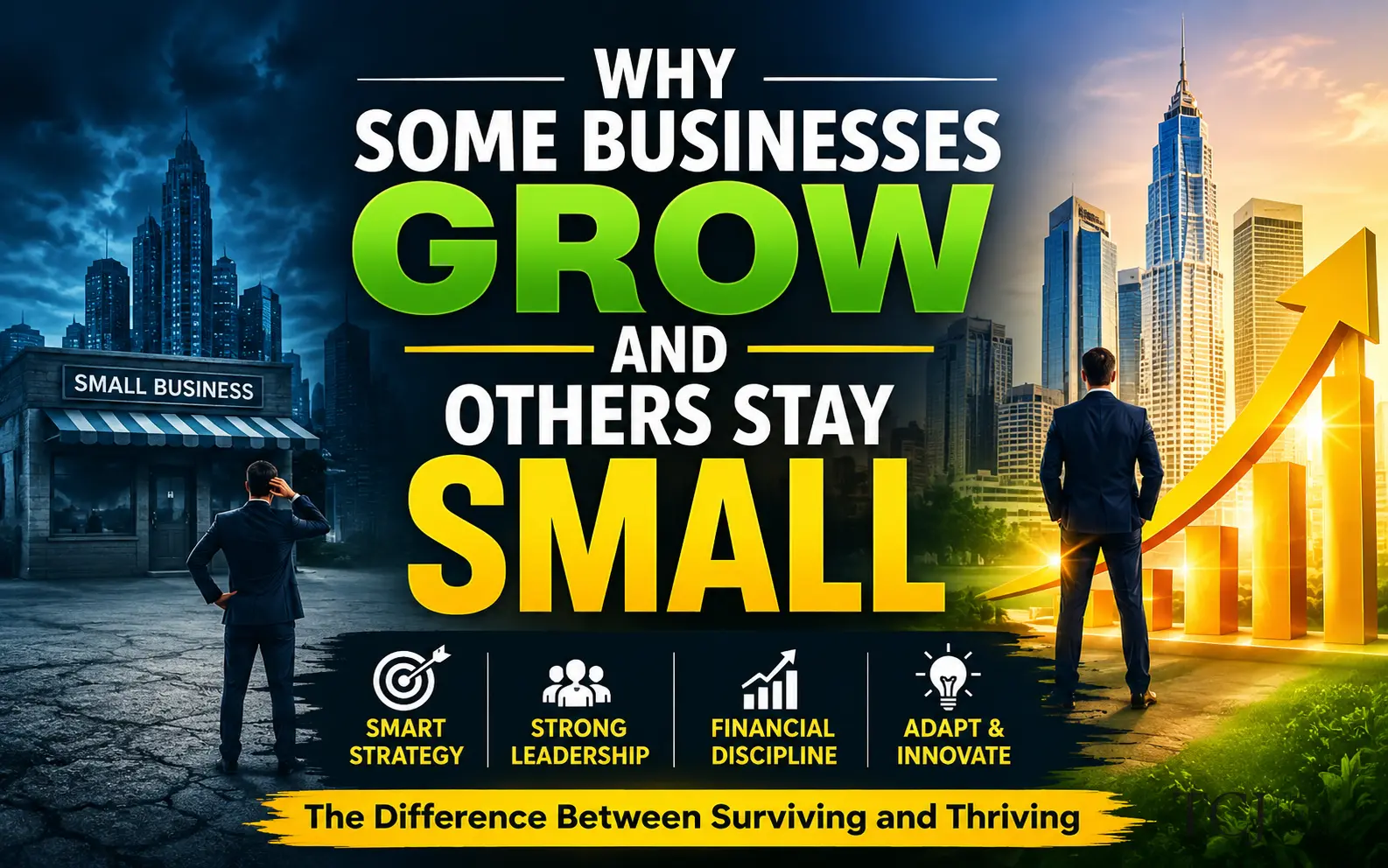 Why Some Businesses Grow and Others Stay Small