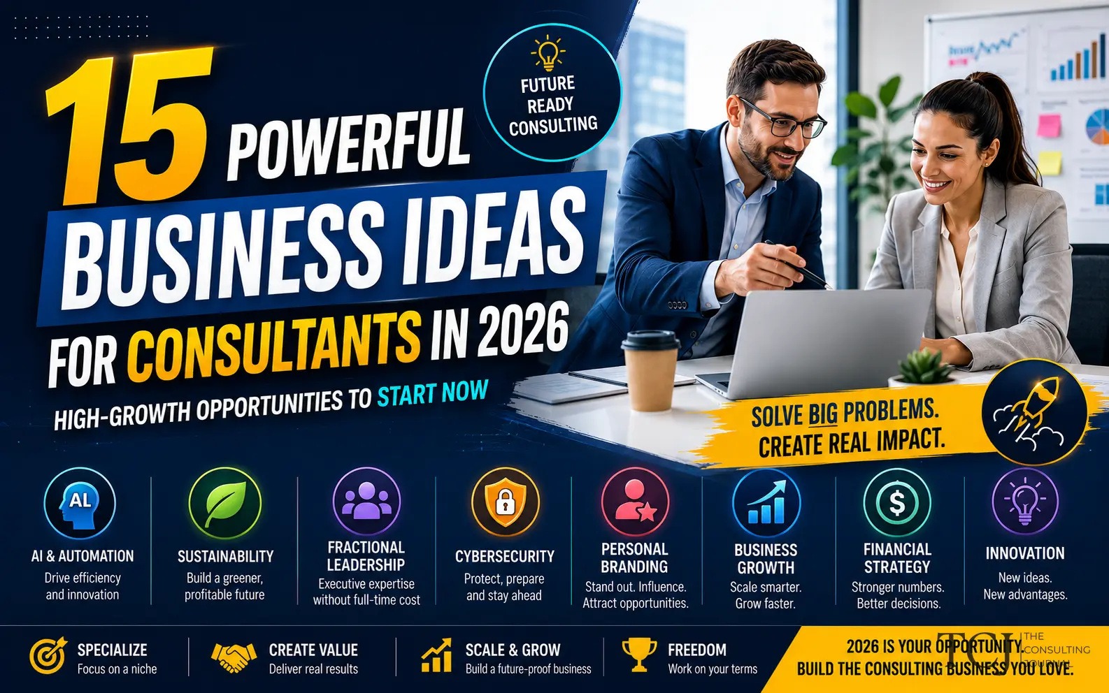 Business Ideas for Consultants in 2026: 15 Practical Niches for Independent Advisors