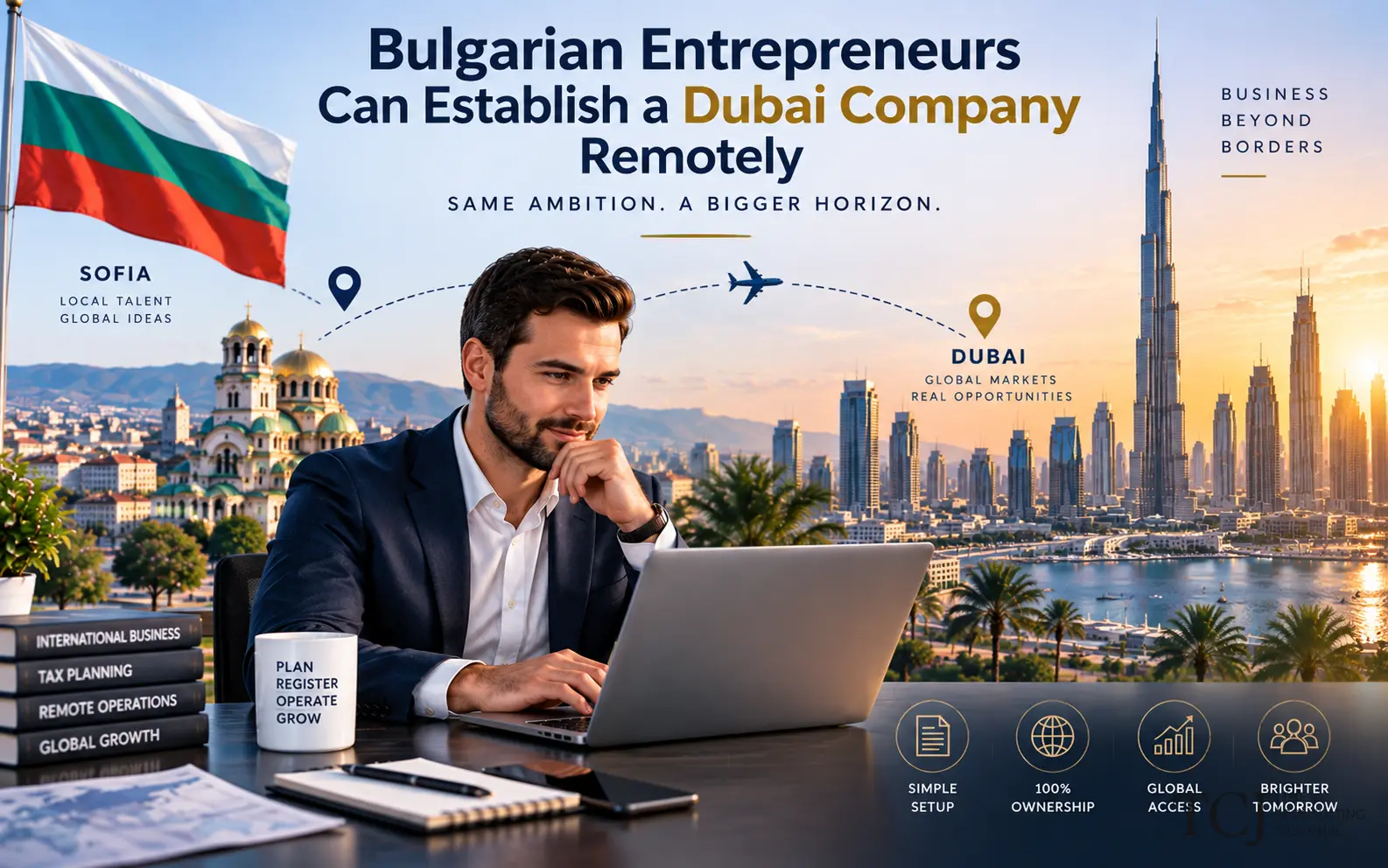 How Bulgarian Entrepreneurs Can Set Up a Dubai Company Remotely