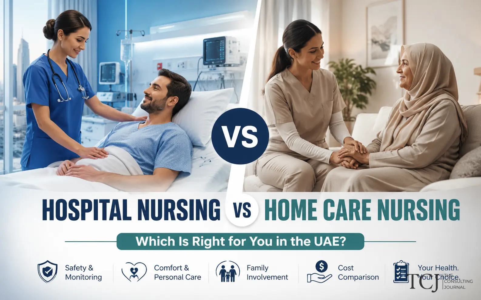 Hospital vs Home Care Nursing in the UAE: Which Is Right for You?