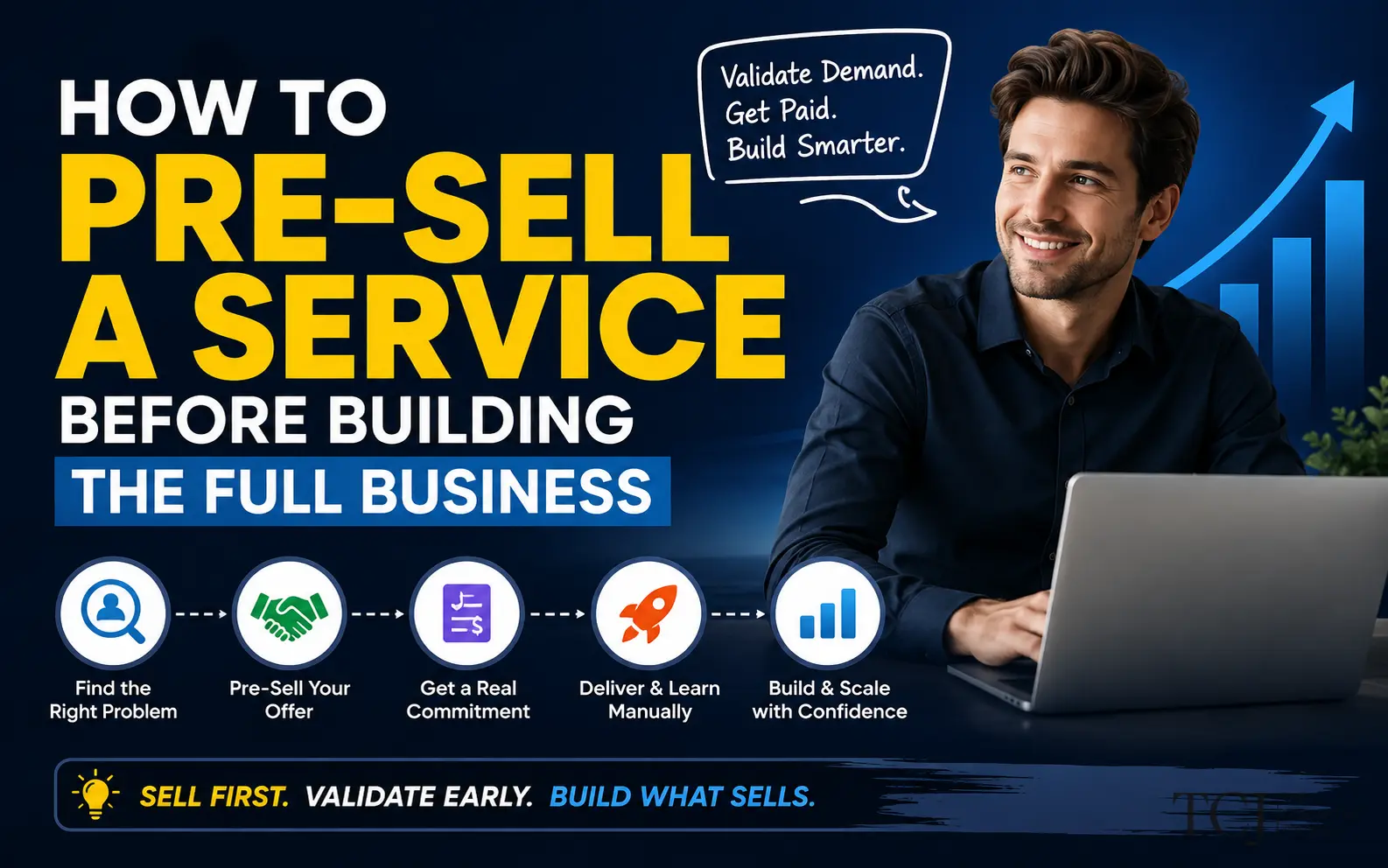 How to Pre-Sell a Service Before Building Your Business