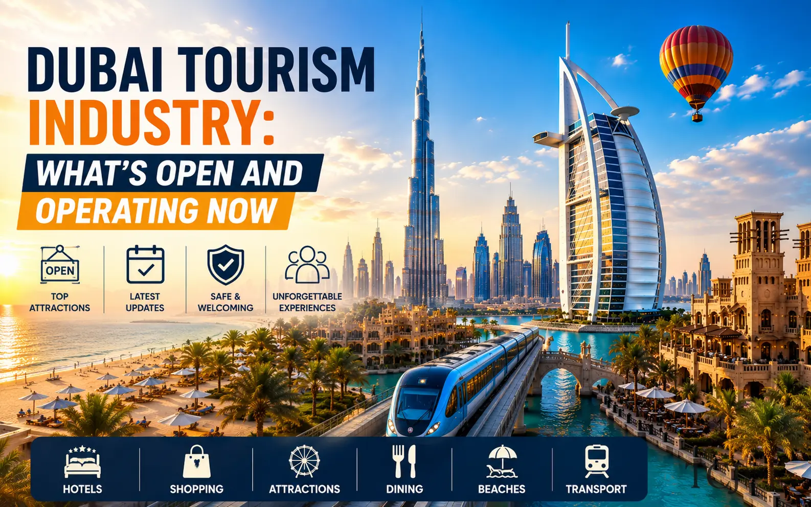 Dubai Tourism Industry: What’s Open in July 2026?