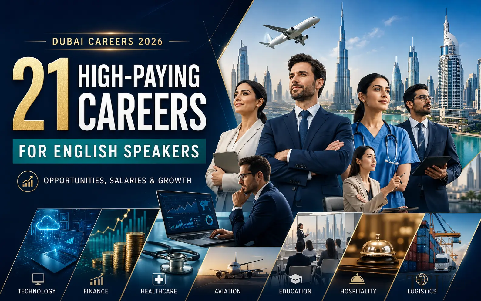 21 High-Paying Careers for English Speakers in Dubai in 2026