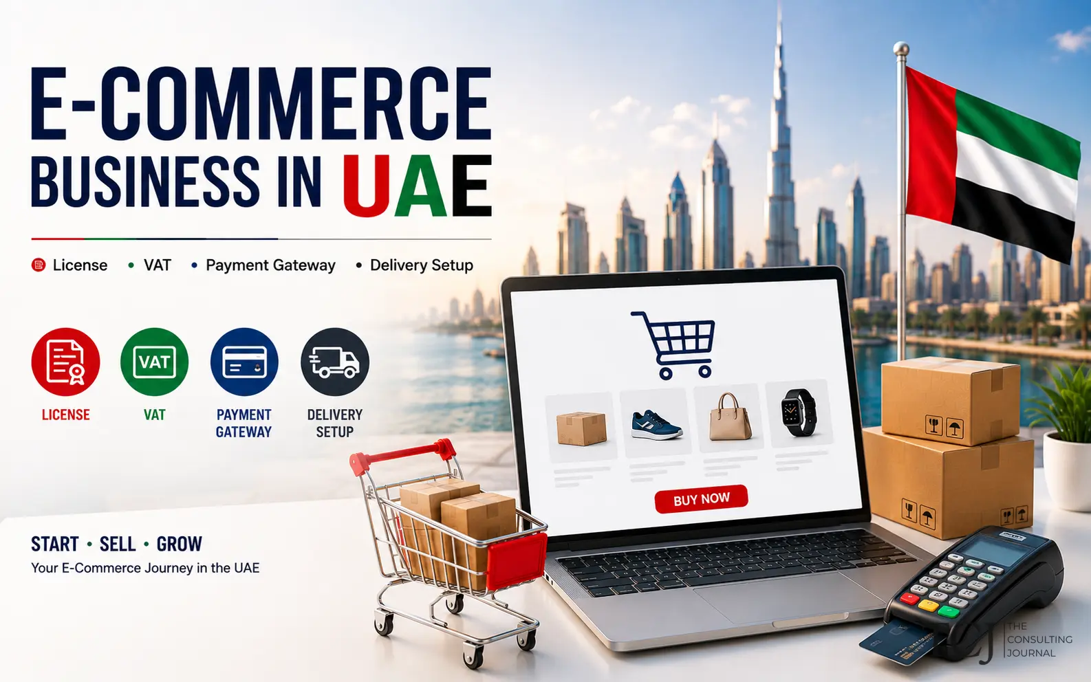 E-Commerce Business Setup in UAE: License, VAT, Payments and Delivery Guide