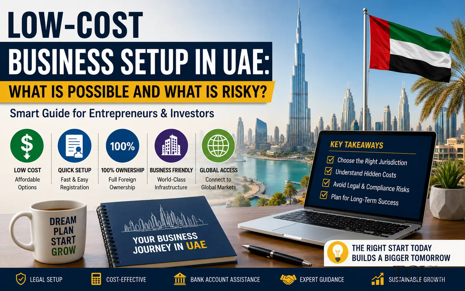 Low-Cost Business Setup in UAE: What Founders Should Check First