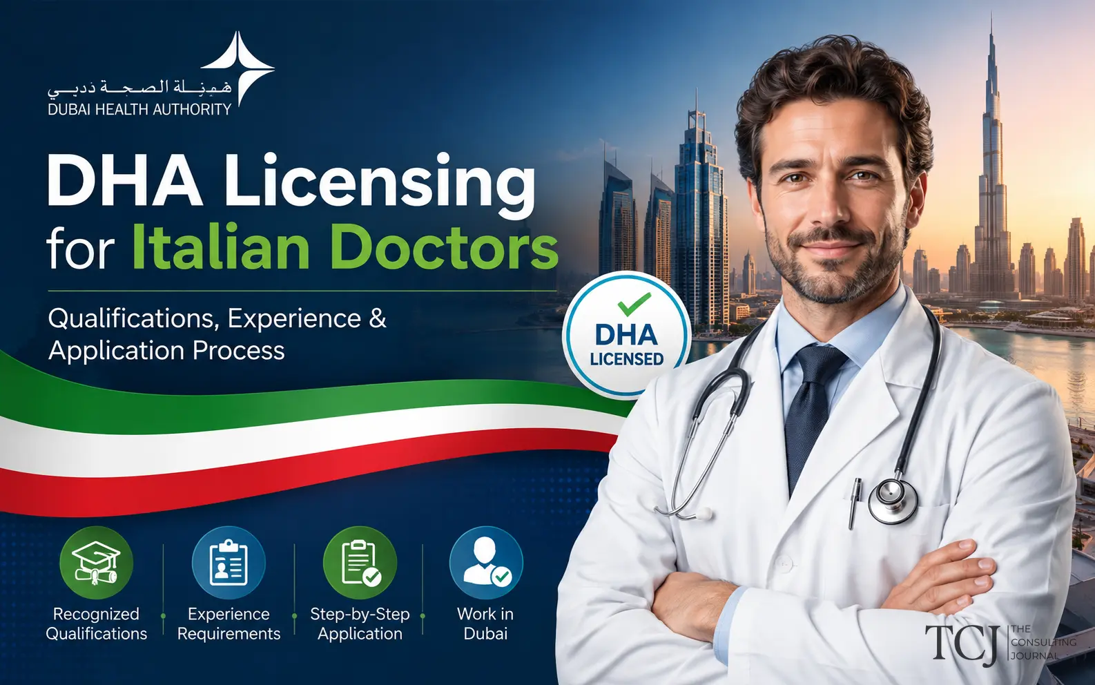 DHA Licensing for Italian Doctors in Dubai: Qualifications, Experience and Application Process