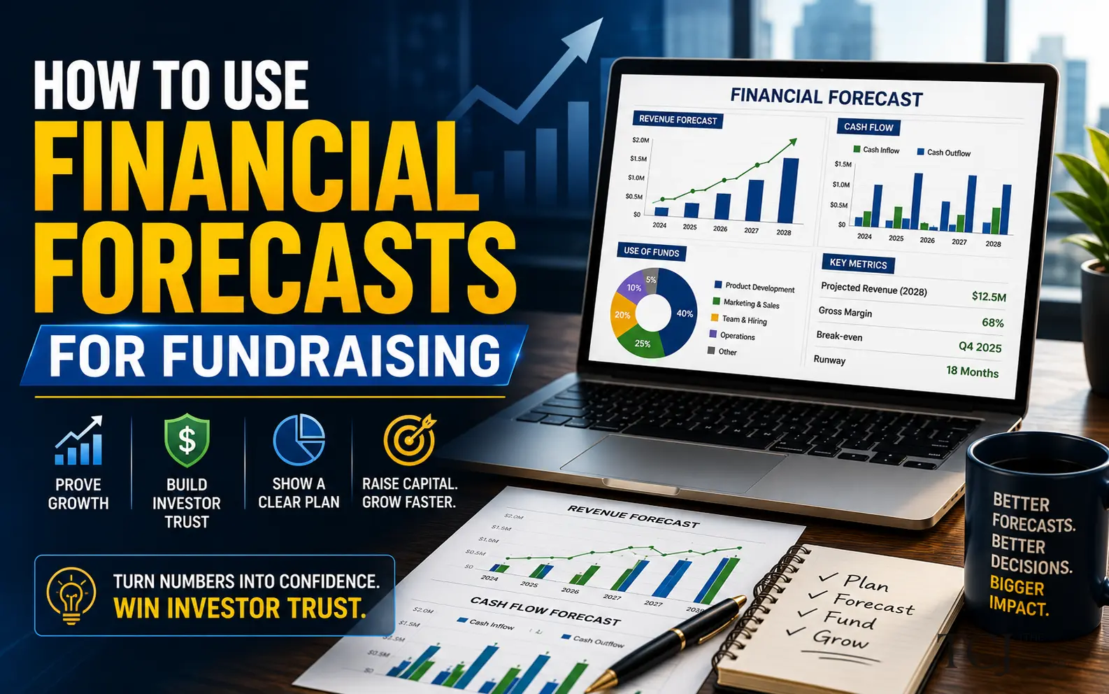 How to Use Financial Forecasts for Fundraising