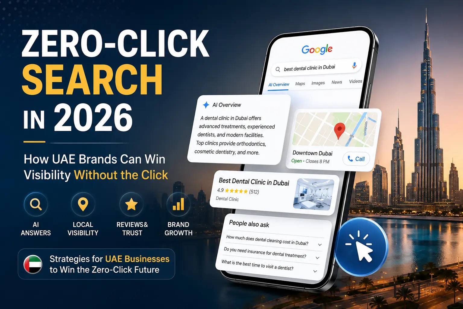 Zero-Click Search in 2026: How UAE Brands Can Win Visibility Without the Click