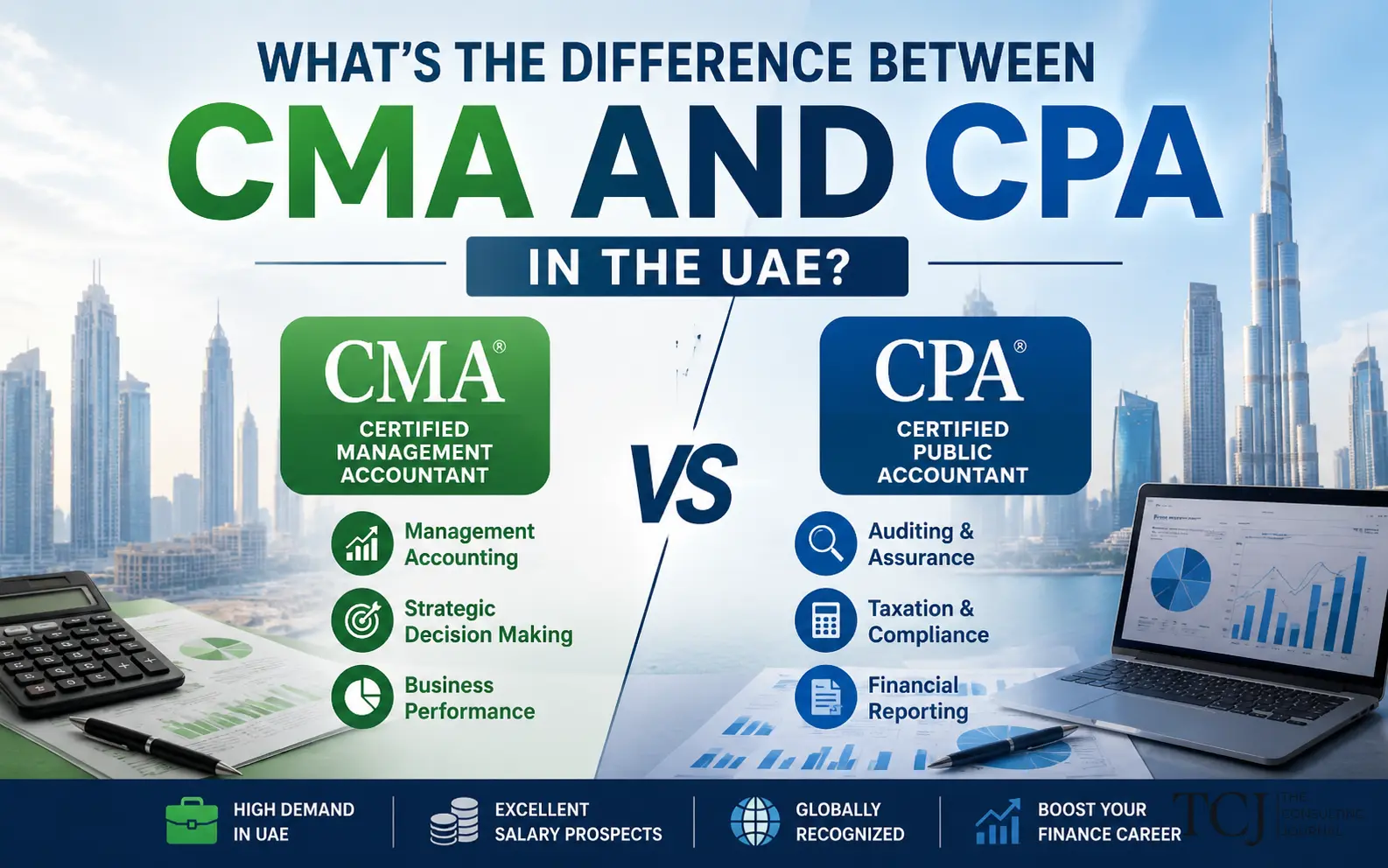 CMA vs CPA in UAE: Which Finance Qualification Fits?