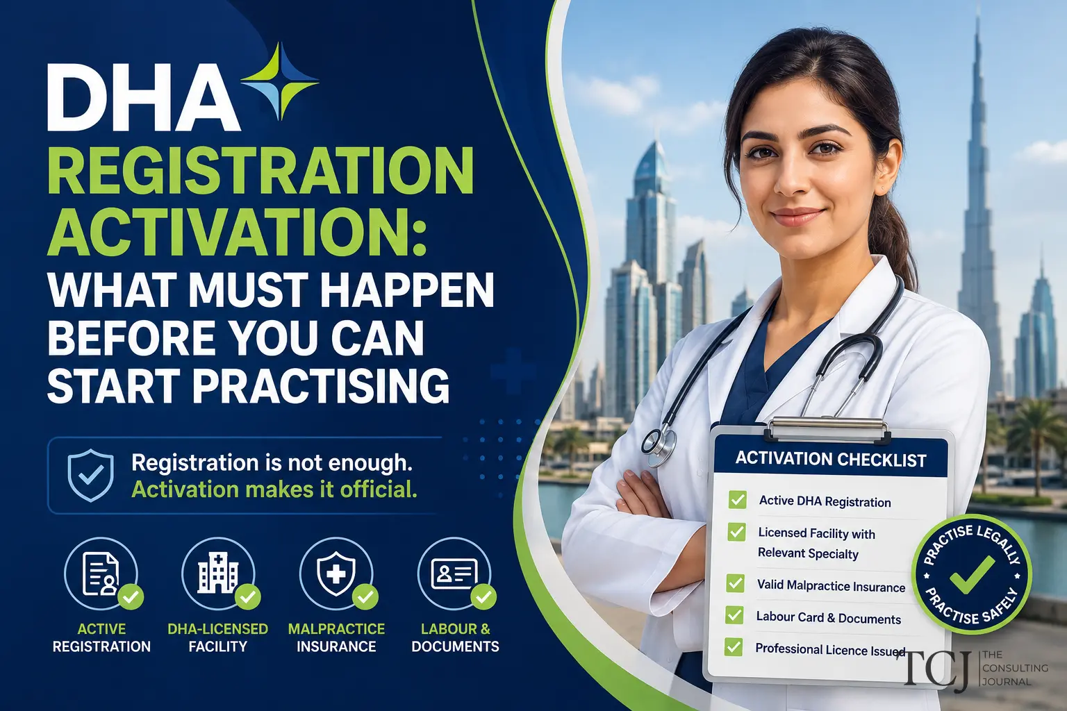 DHA Registration Activation in Dubai: What Must Happen Before You Practise