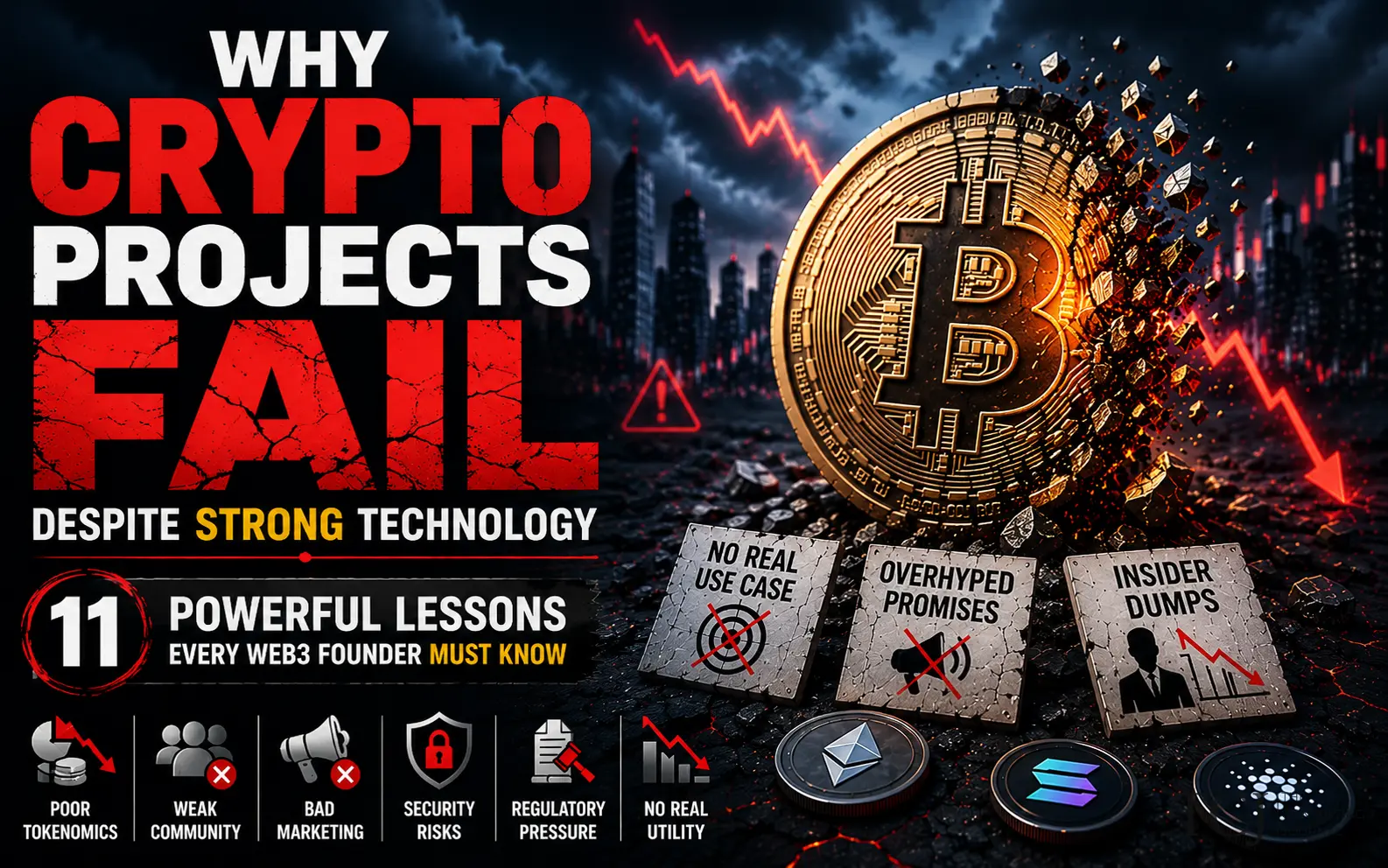 Why Crypto Projects Fail Despite Strong Technology