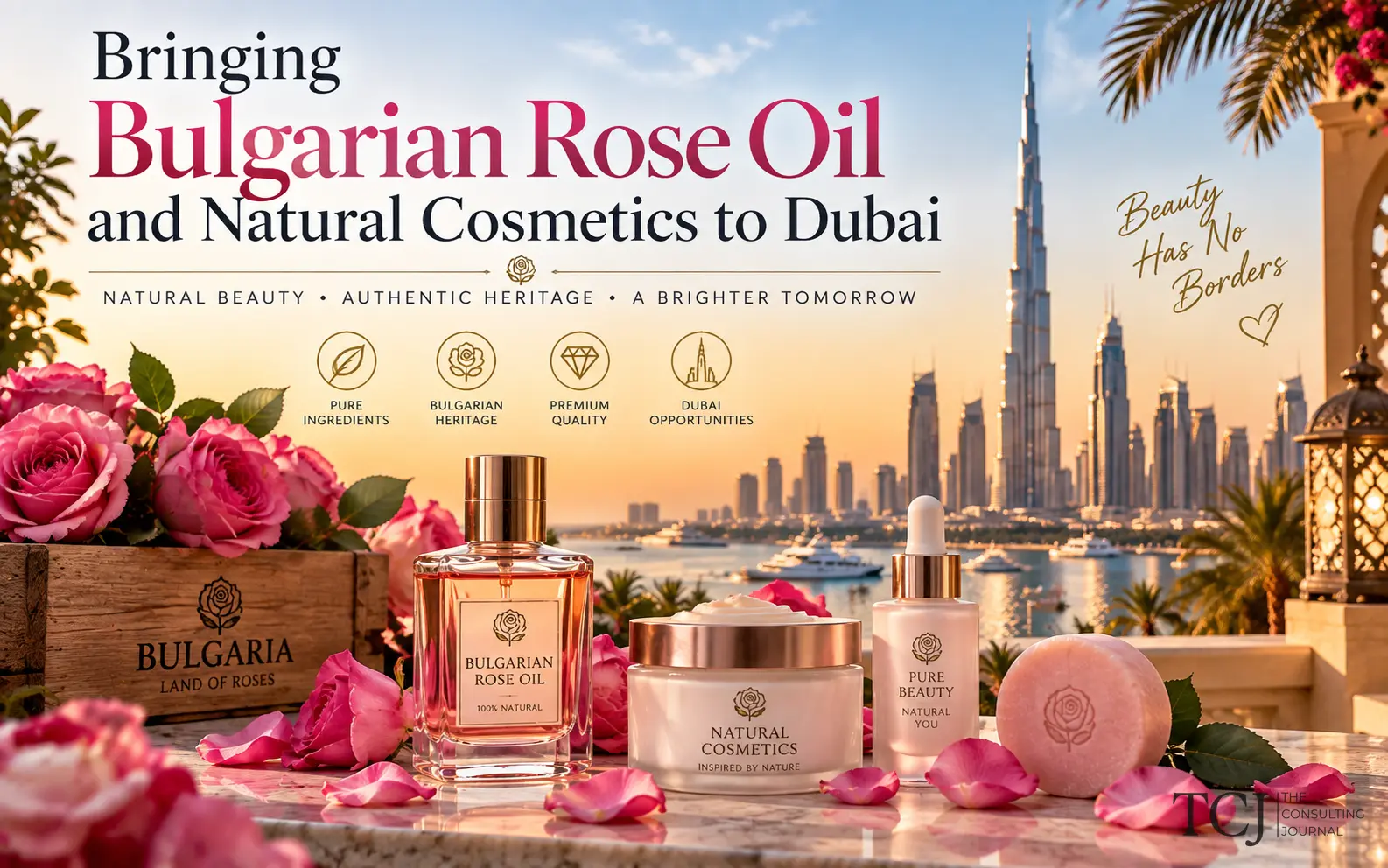 Bringing Bulgarian Rose Oil and Natural Cosmetics to Dubai