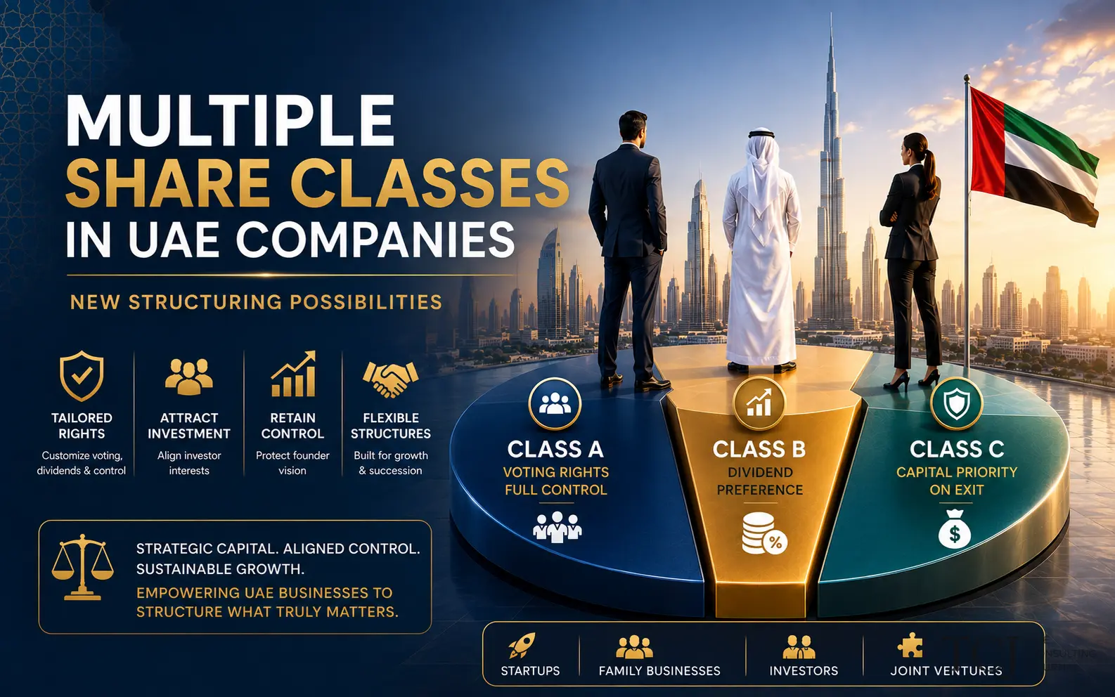 Multiple Share Classes in UAE Companies: What Founders and Investors Should Know