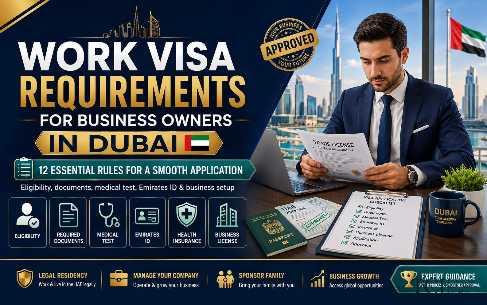 Dubai Work Visa Requirements for Business Owners