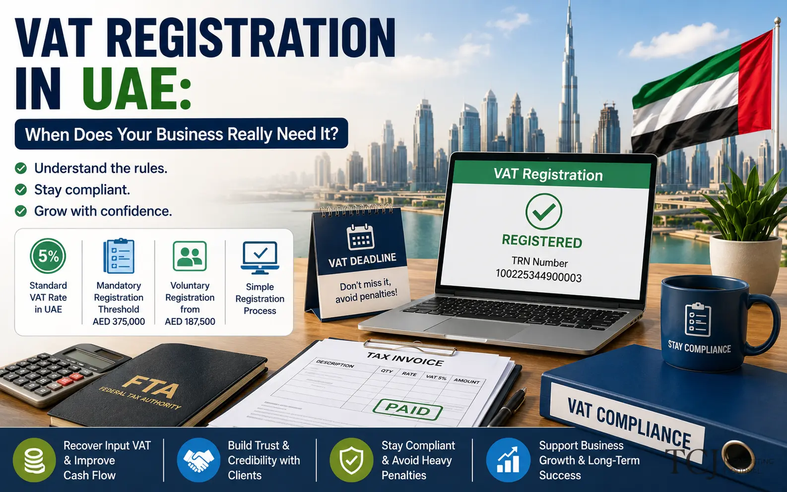 VAT Registration in UAE: When Your Business Should Act