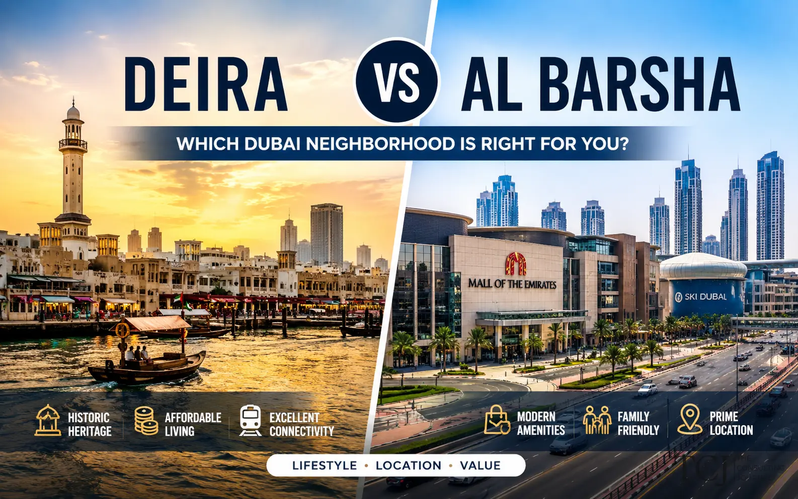 Deira vs Al Barsha: Which Dubai Neighborhood Is Right for You?