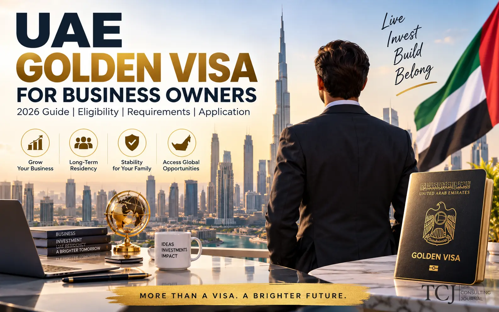 UAE Golden Visa for Business Owners: Investment, Tax and Company Evidence