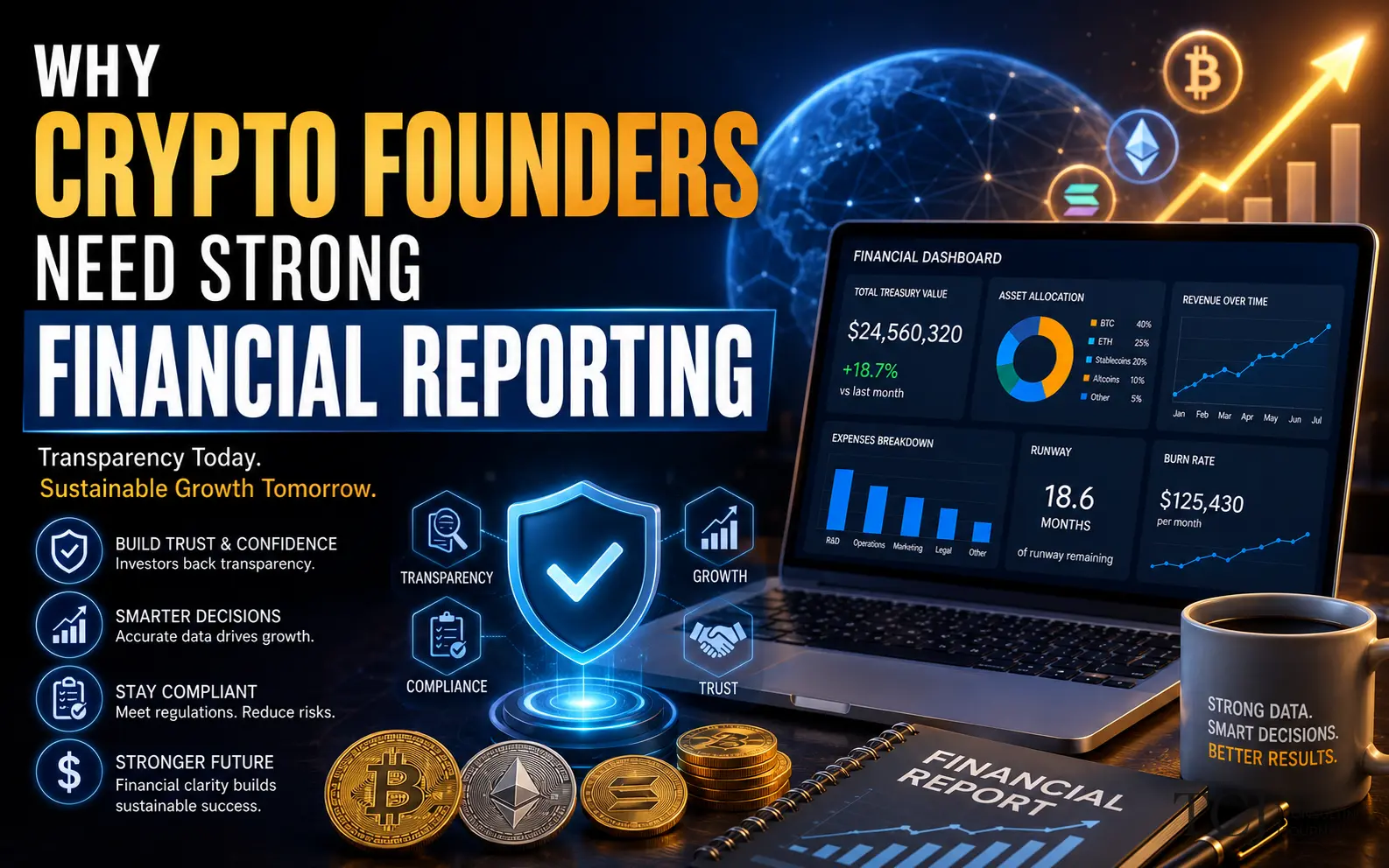 Why Crypto Founders Need Strong Financial Reporting