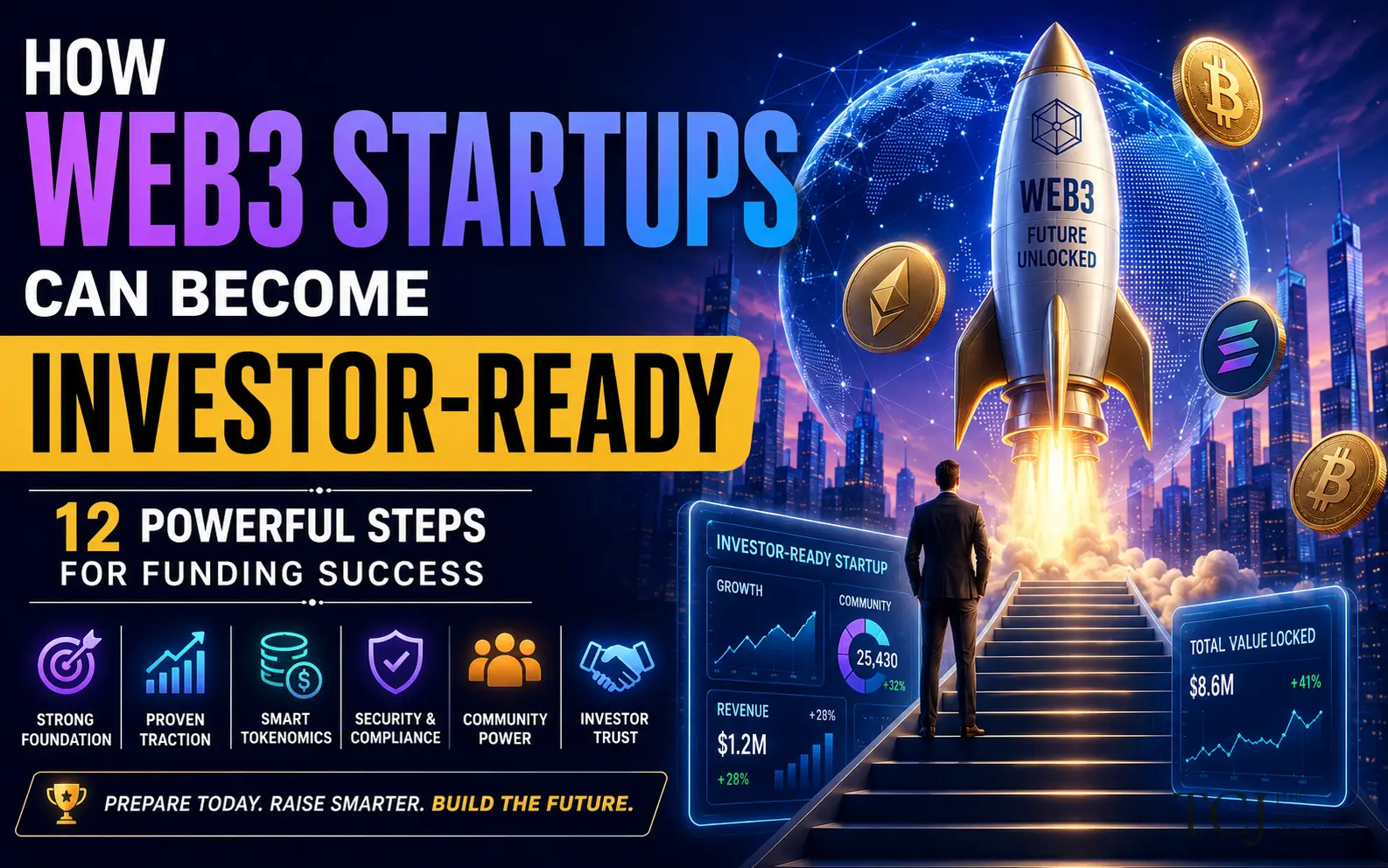 How Web3 Startups Can Become Investor-Ready: 12 Practical Steps for Funding Success
