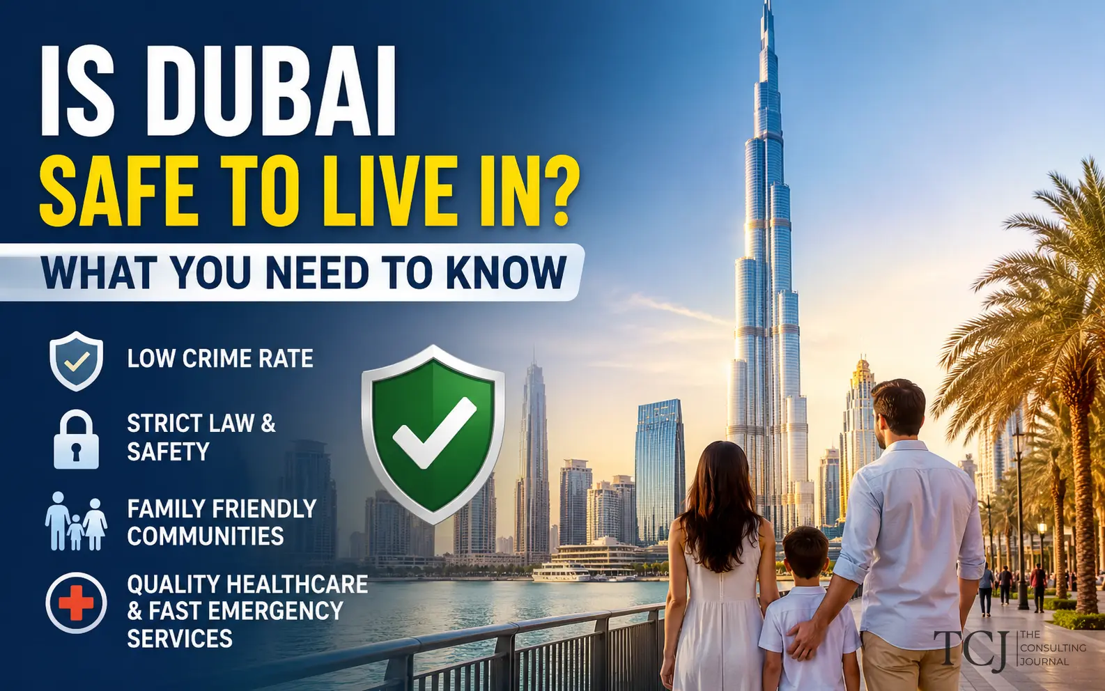Is Dubai Safe to Live In? 2026 Guide for Expats and Families