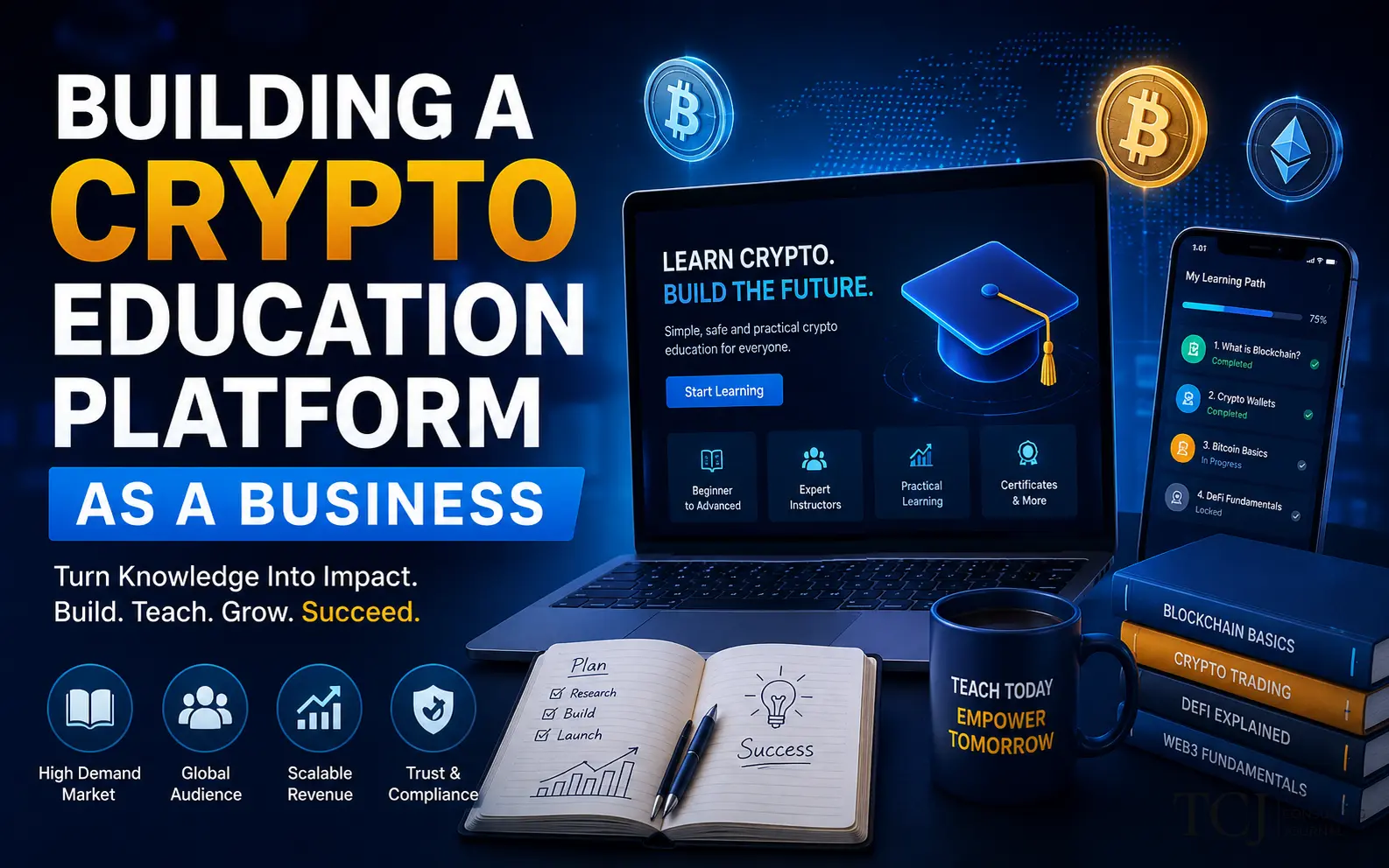 How to Build a Crypto Education Platform in the UAE