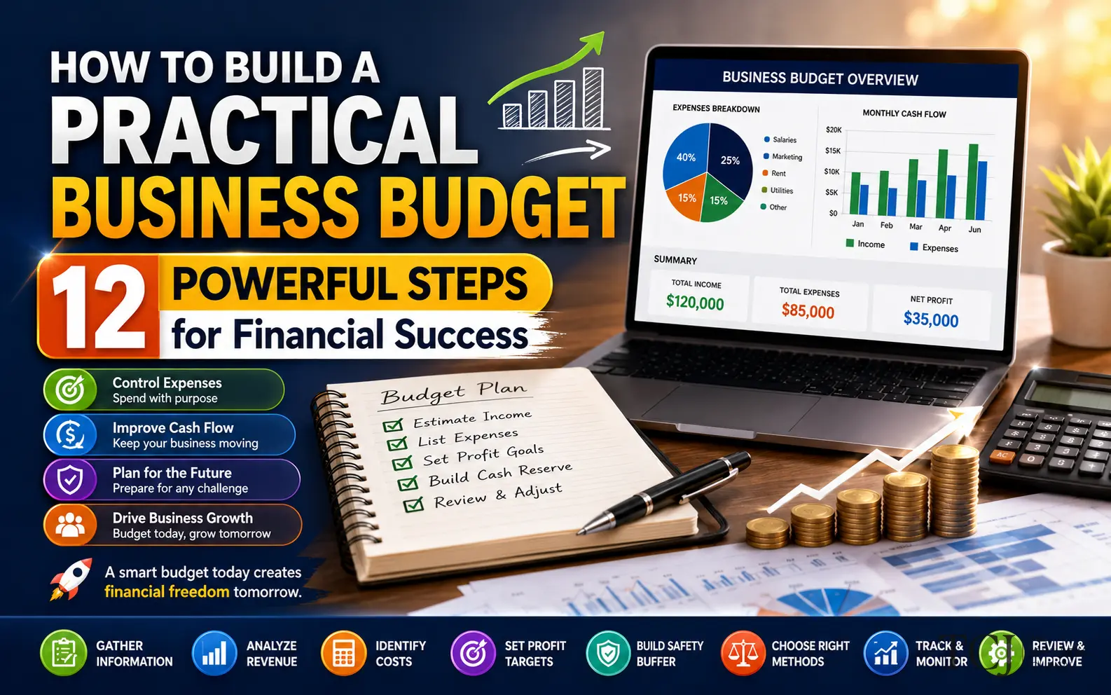 How to Build a Practical Business Budget for a Growing Company