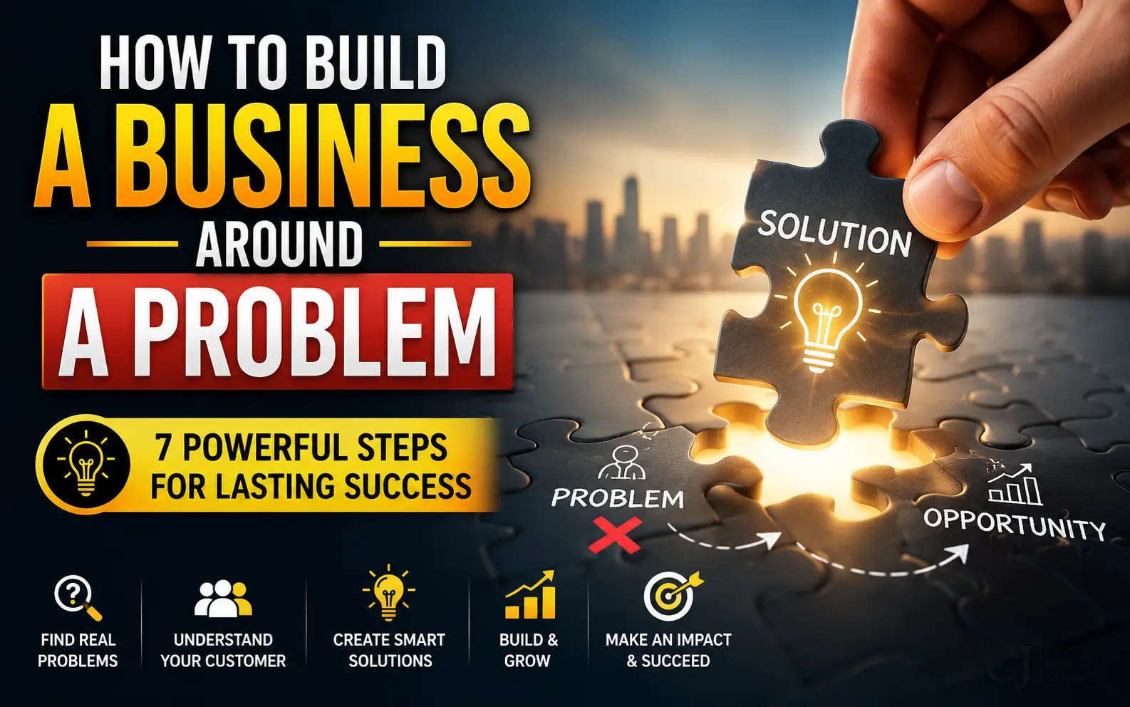 How to Build a Business Around a Problem in 7 Practical Steps