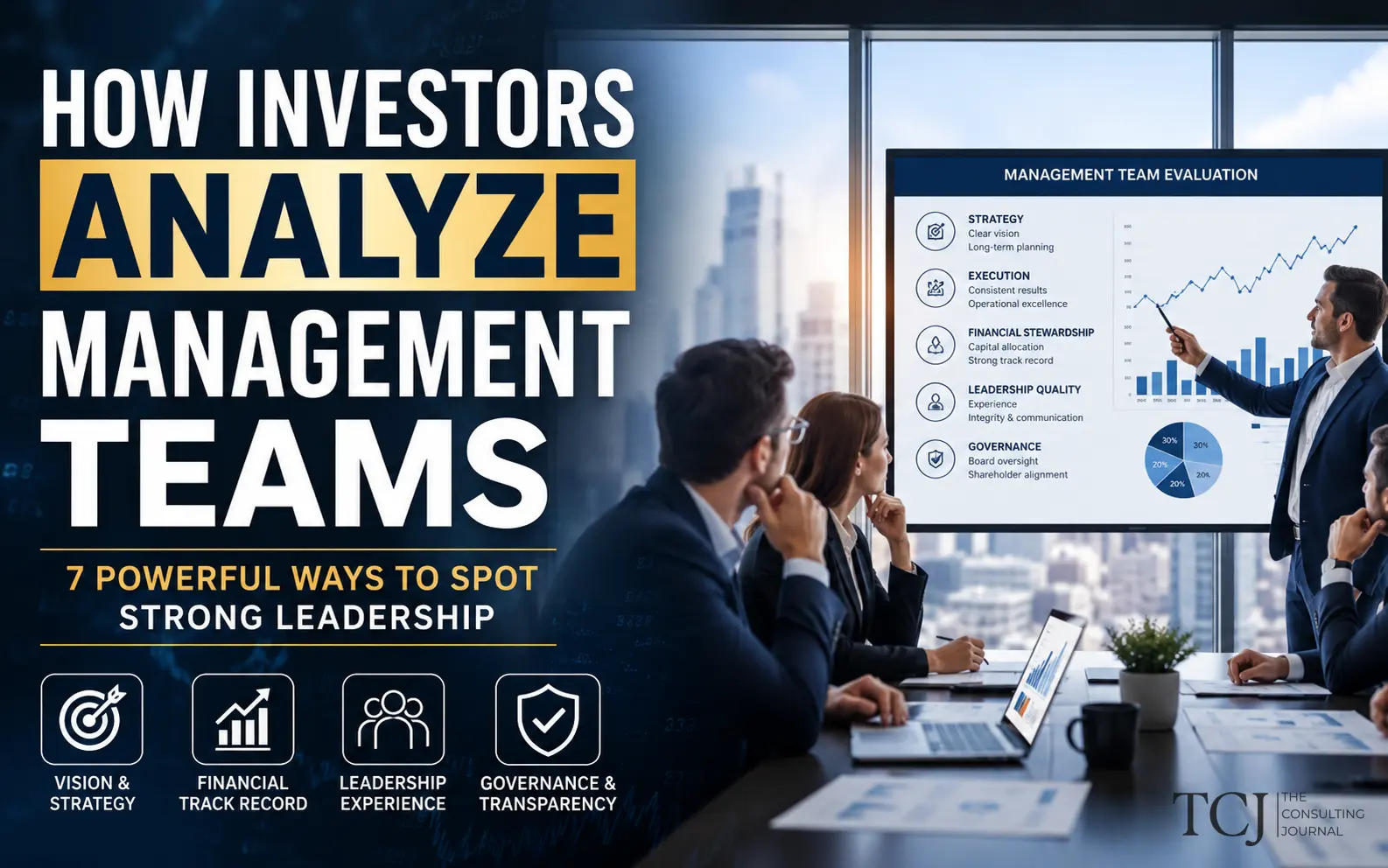 How Investors Analyze Management Teams Before Backing a Business
