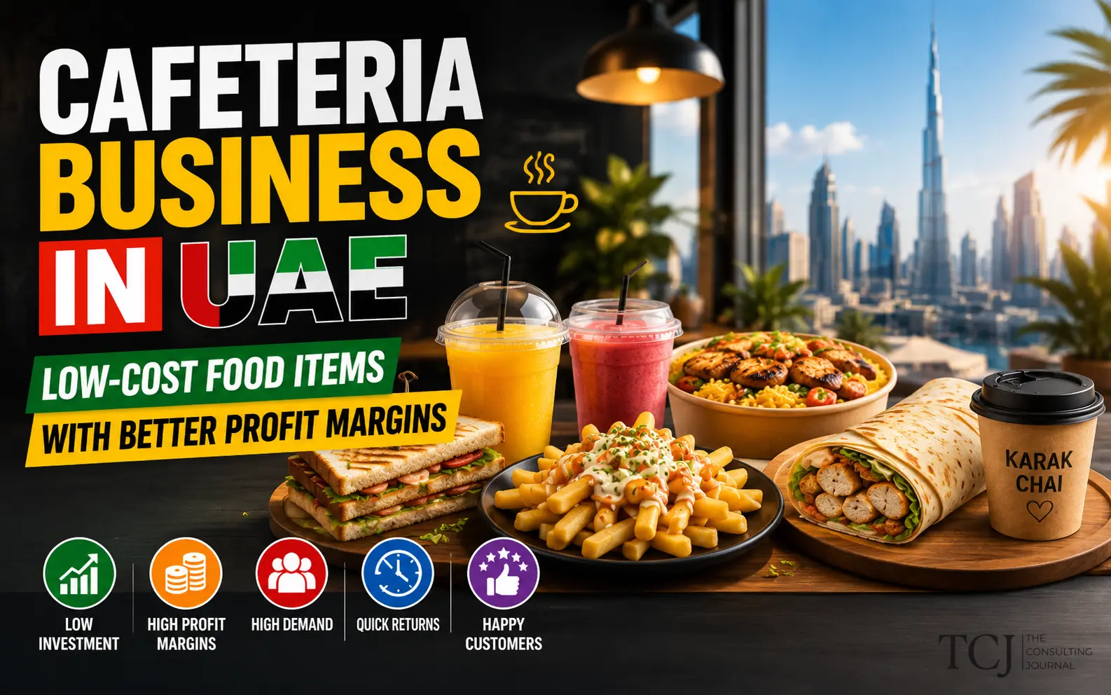 Cafeteria Business in UAE: Profitable Low-Cost Food Ideas for New Entrepreneurs