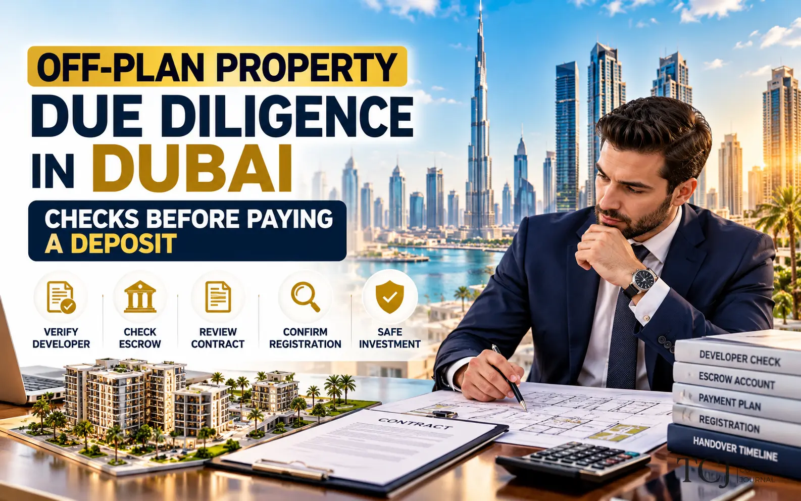Off-Plan Property Due Diligence in Dubai: 12 Checks Before Paying a Deposit