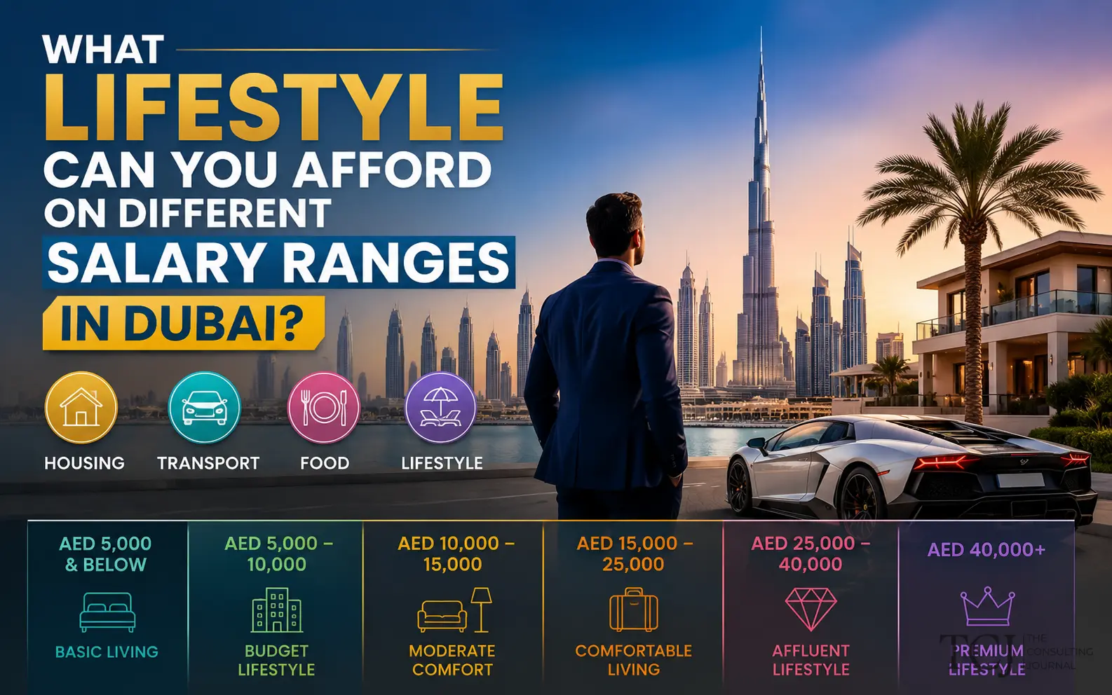 What Lifestyle Can You Afford on Different Salary Ranges in Dubai?