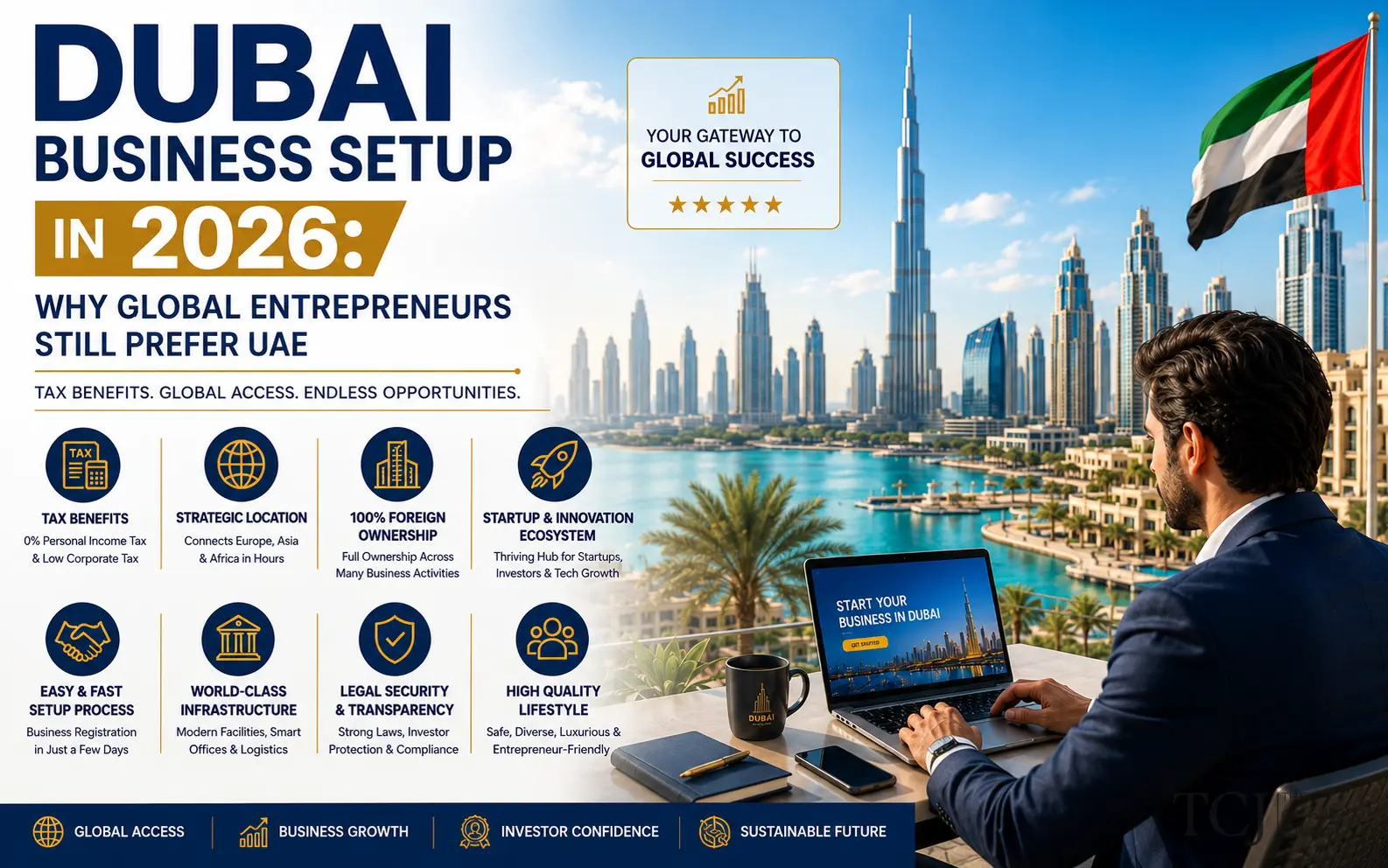 Dubai Business Setup in 2026: Why Global Entrepreneurs Still Choose the UAE