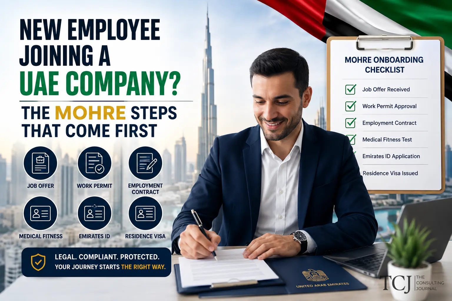 New Employee Joining a UAE Company? MOHRE Steps That Come First
