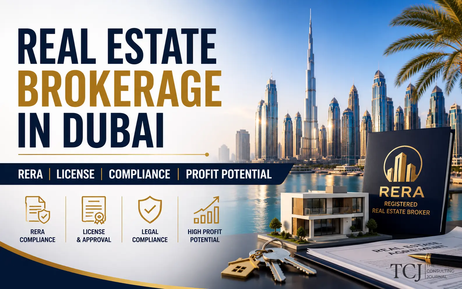 Real Estate Brokerage in Dubai: RERA, License, Compliance and Profit Potential