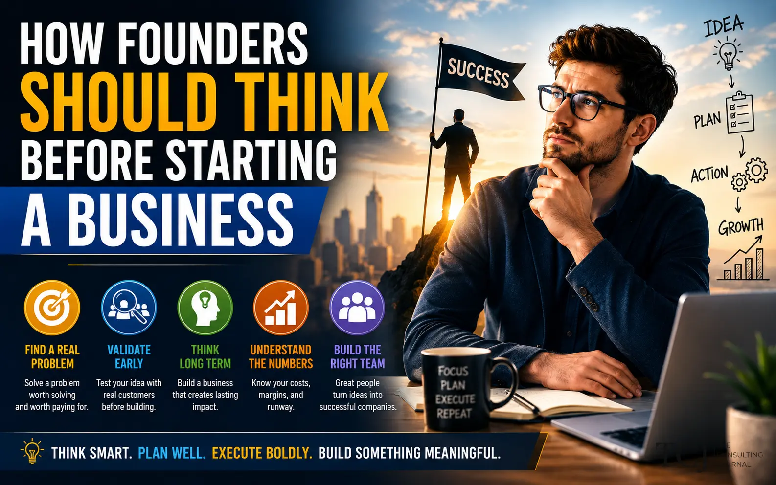How Founders Should Think Before Starting a Business