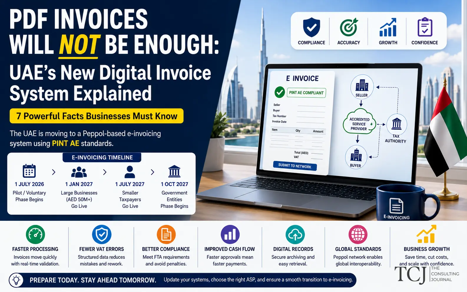 PDF Invoices Are Not UAE E-Invoices: What Businesses Must Prepare
